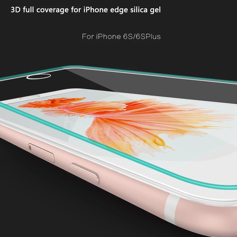 Plus 3D полное покрытие для iPhone 6plus закаленное стекло iphone 7plus Защитная пленка экрана