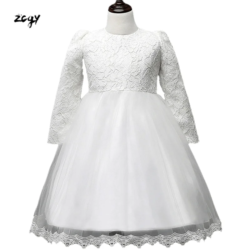 Girl Dresses Lace Party Birthday Wedding Princess Toddler Baby Girls Christmas Clothes Children Kids C13 | Детская одежда и обувь