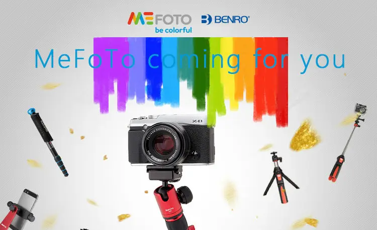 MeFoto MF15 штатив Reflexed monopod палка для селфи Мини Портативный штатив DHL