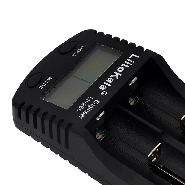 Умное зарядное устройство LiitoKala lii 260 LCD 18650/16340 обнаружение емкости литиевой