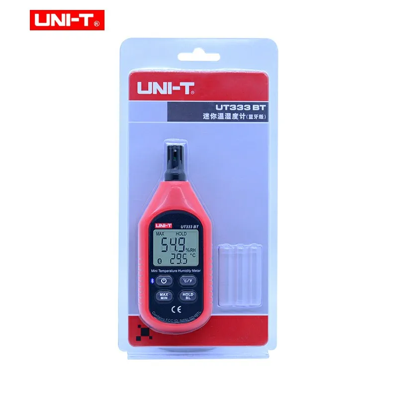 UNI-T UT333BT гигрометр термометр Bluetooth цифровой ЖК Мини Измеритель температуры и