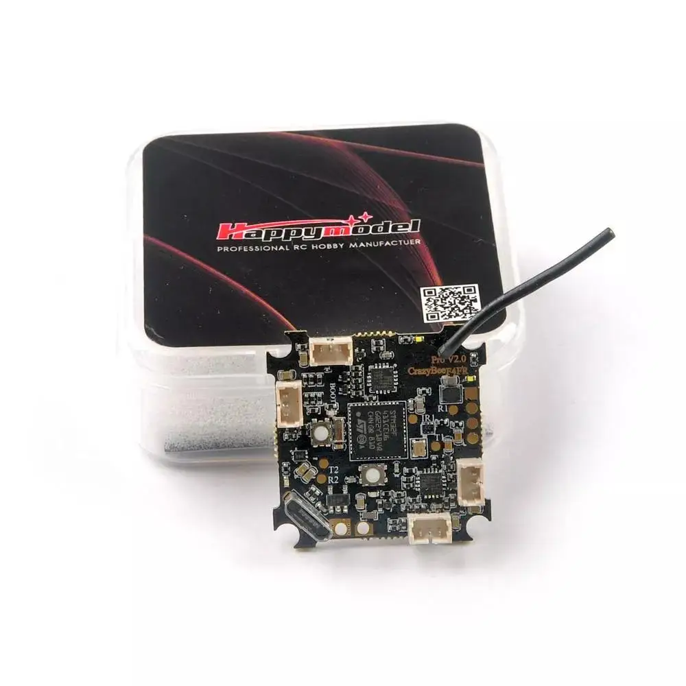 LeadingStar Happymodel Crazybee F4 Pro V2.0 Mobula7 HD 1-3S Контроллер полета w/5A ESC и совместимый, Flysky/Frsky/приемник DSMX