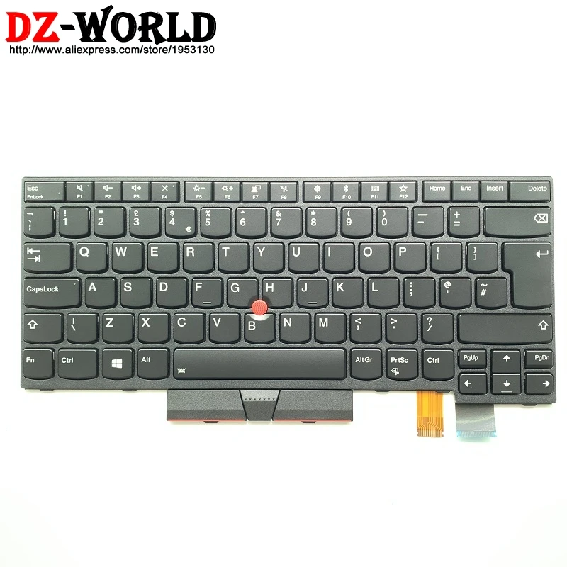Клавиатура новая Оригинальная с английской подсветкой для ноутбука Lenovo Thinkpad T470