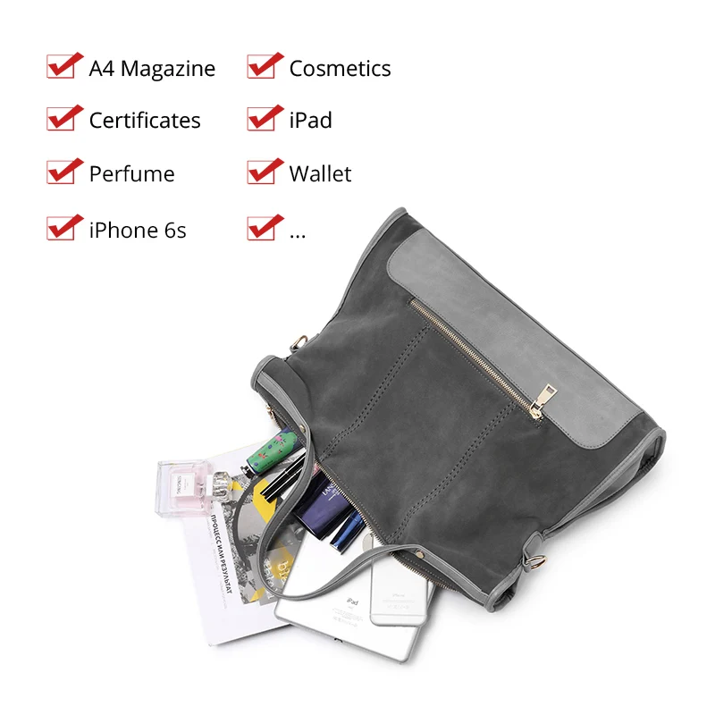 LOVEVOOK женская сумка через плечо из спилка сумка-тоут для офисной работы кошельки и