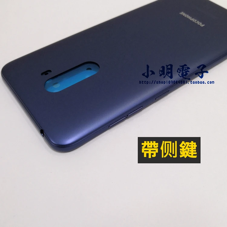 Xiaomi Pocophone F1 задний корпус батареи Poco F1 Задняя крышка батареи+ стекло камеры+ ключ для боковой кнопки запасные части
