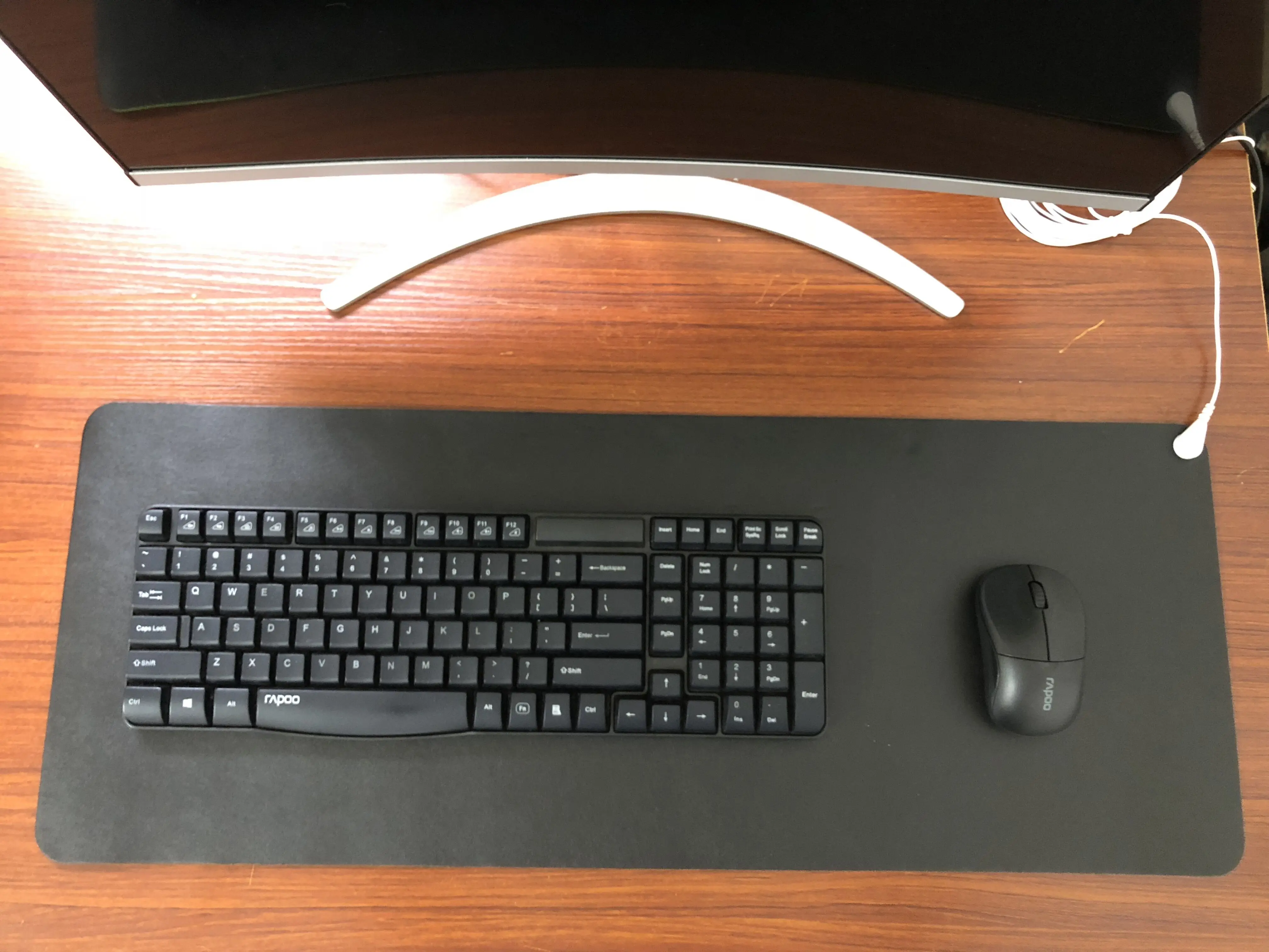 

Conductive pad Earthing mat Grounded PU Desk Mat for Healthy with Grounding cord and plug