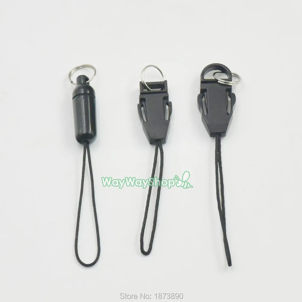 200 шт. ремешок на запястье удобный съемный Pd1 для телефона USB черный 3 стиля