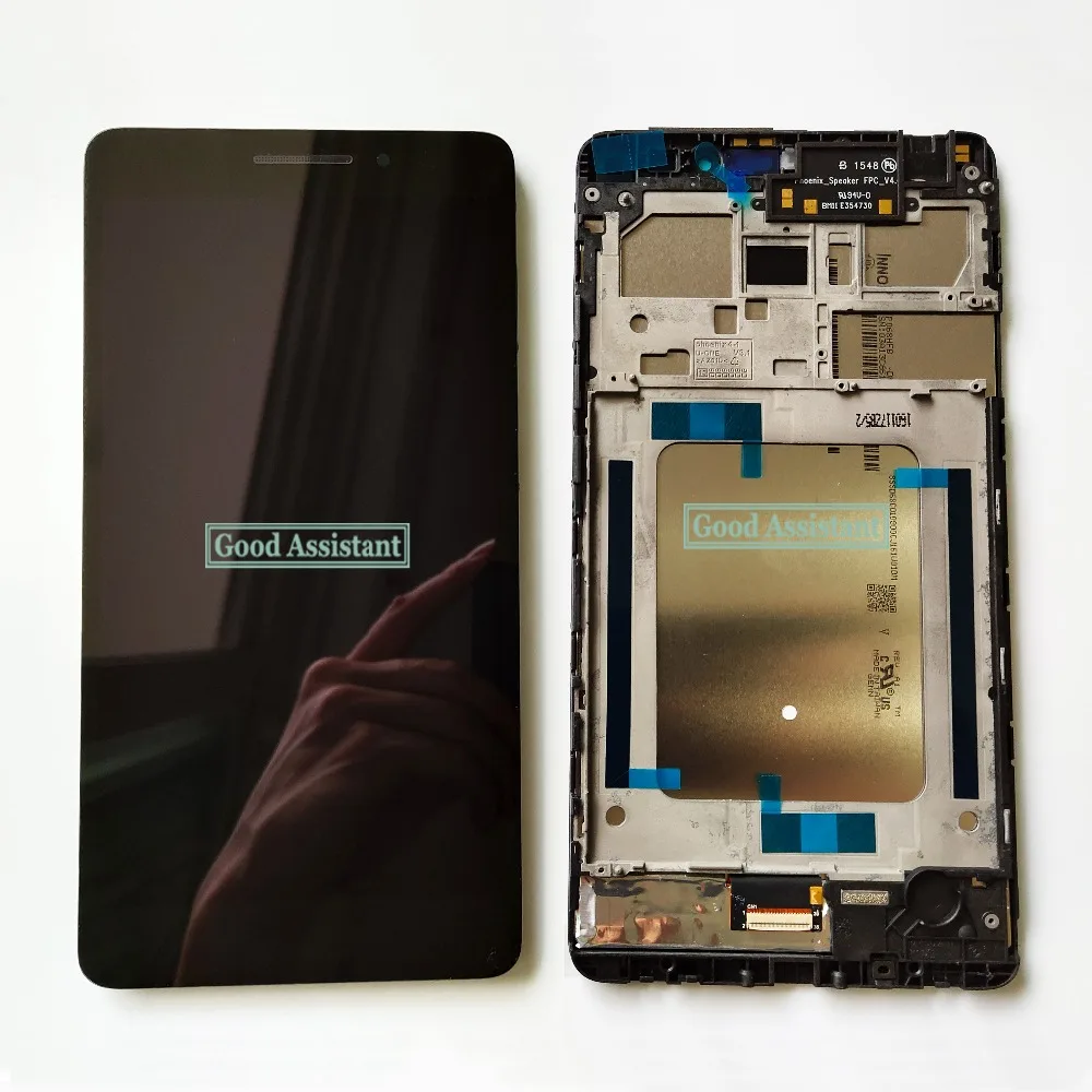Черный/белый 6 8 дюймов для Lenovo Phab Plus PB1-770 PB1-770N PB1-770M ЖК-дисплей сенсорный экран