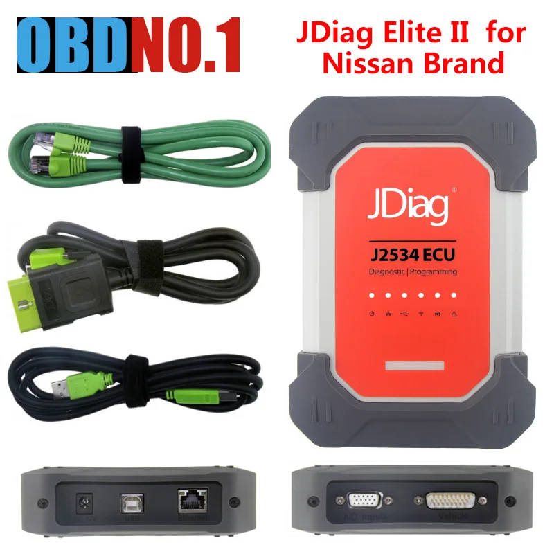 Диагностический сканер JDiag Elite 2 для Nissan Infiniti инструмент диагностики ECU|diagnostic tool|ecu