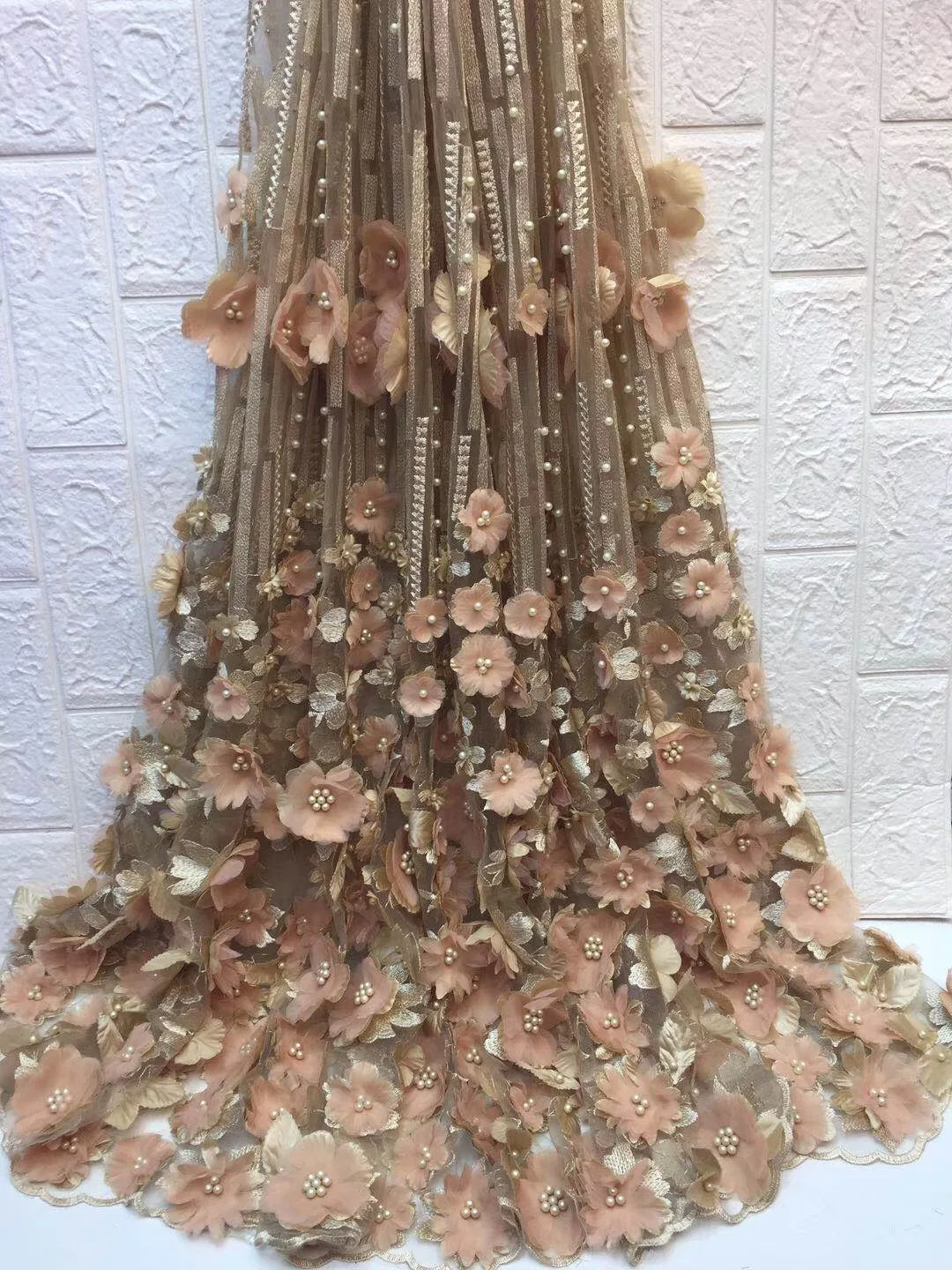 Африканская кружевная ткань 2018 Высокое качество Тюль вышитая сетка кружева