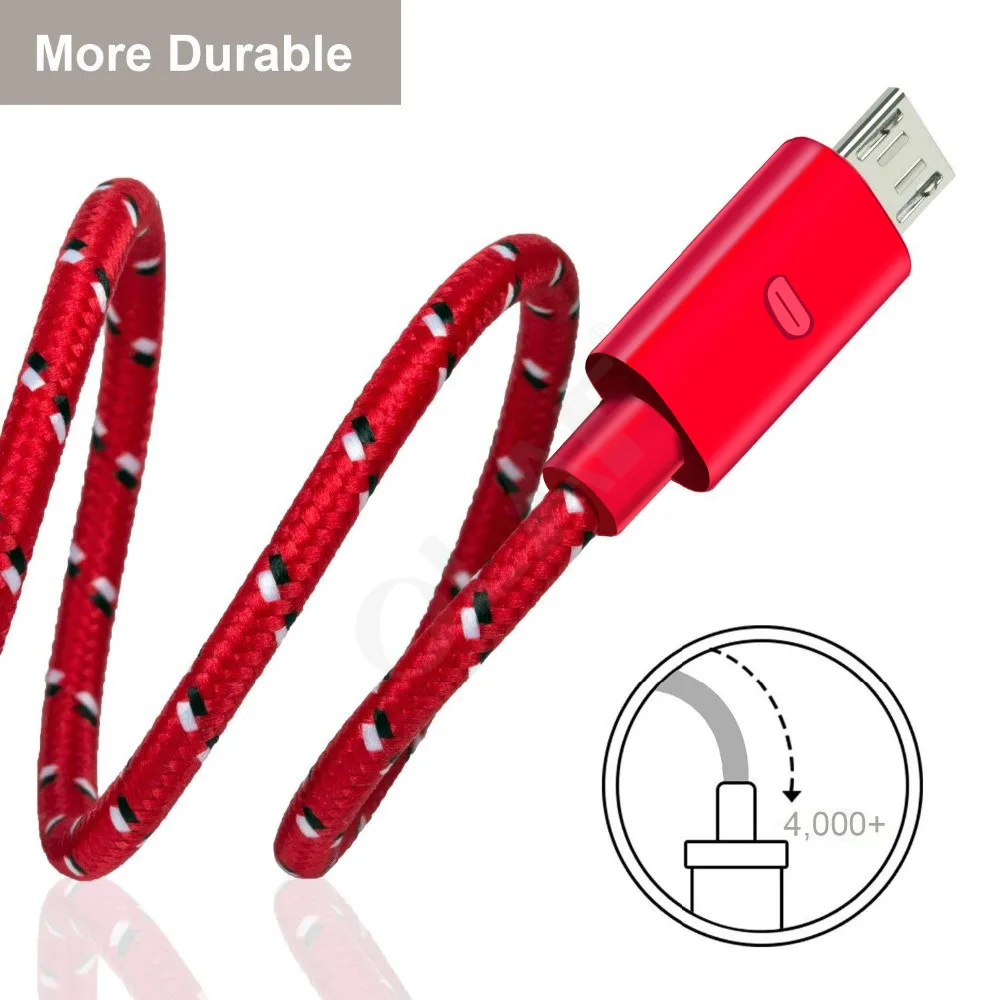 Кабель Micro USB Olaf кабель для быстрой зарядки и синхронизации данных Samsung Xiaomi Huawei HTC LG