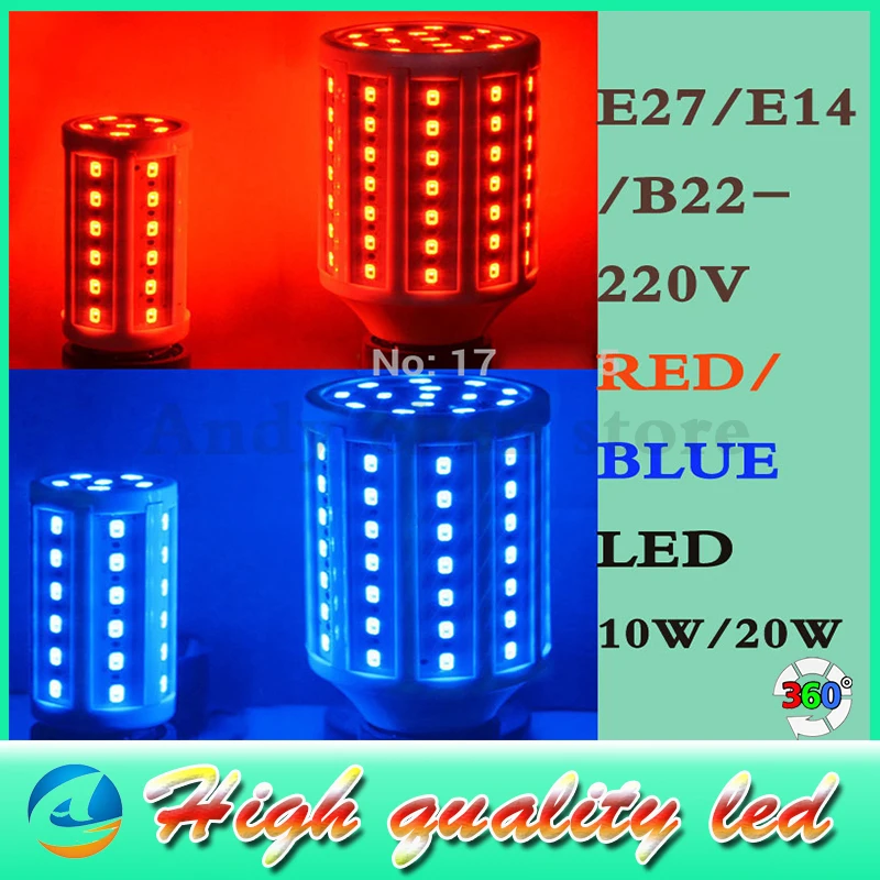 

LED grow light e27 led bulb light AC85-265v 10w 20w 40W red lighting smd5730 LED plants grow corn light brightness 360 degree
