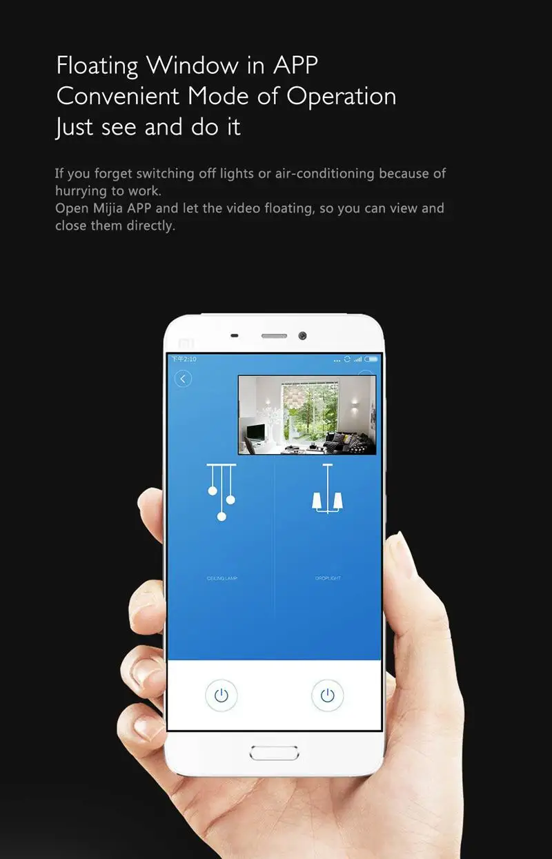 xiaomi aqara cam(gateway version) концентратор, с функцией шлюза 1080 P, 180 градусов просмотра для xiaomi mi home app smart kits
