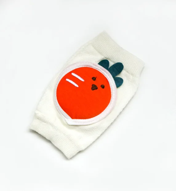 Carrot 1 пара детский наколенник детская безопасность Ползания Локоть Подушка для малышей Детская грелка для ног Колено Поддержка протектор Детские наколенники - Цвет: Carrot