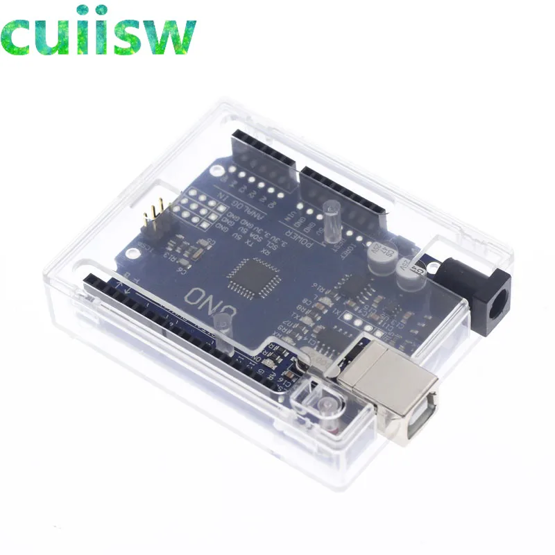 Черный ABS пластиковый чехол, прозрачный чехол для arduino UNO R3, не Raspberry pi, Модель b plus, хорошее качество