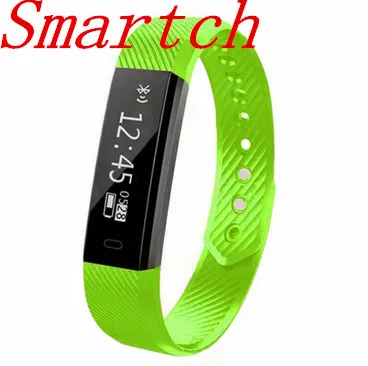 Smartch id115 умный Браслет Фитнес трекер шаг счетчика SmartBand анти потерянный Bluetooth