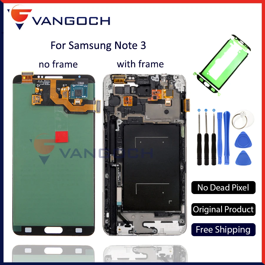 Для samsung Galaxy Note 3 N9005 N900A N900 N900V дисплей ЖК экран сенсорный дигитайзер сборка Замена
