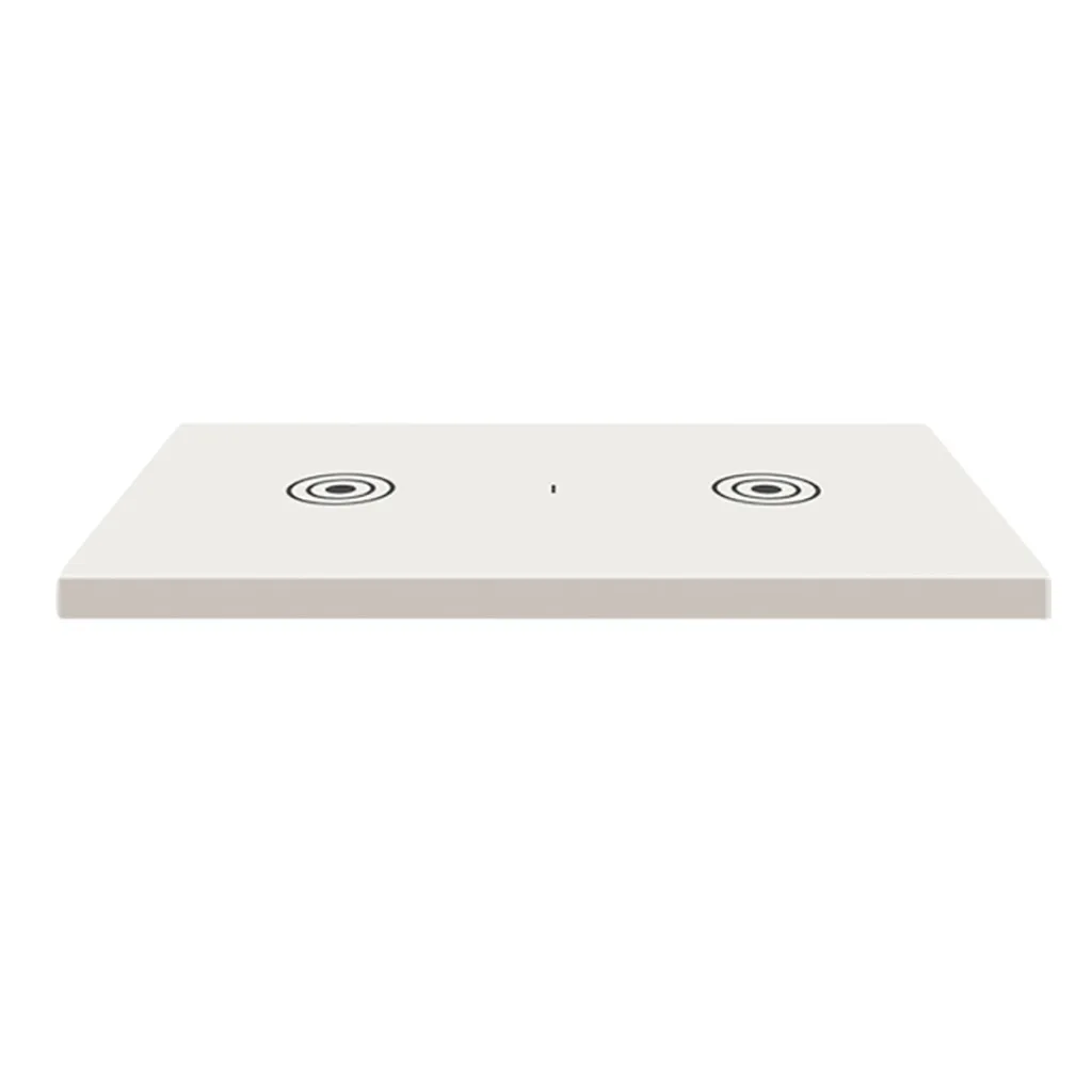 Qi 5 Вт двойная Беспроводная зарядная станция устройства Pad Desktop для iPhone 8/8 Plus/X/Xs/XS