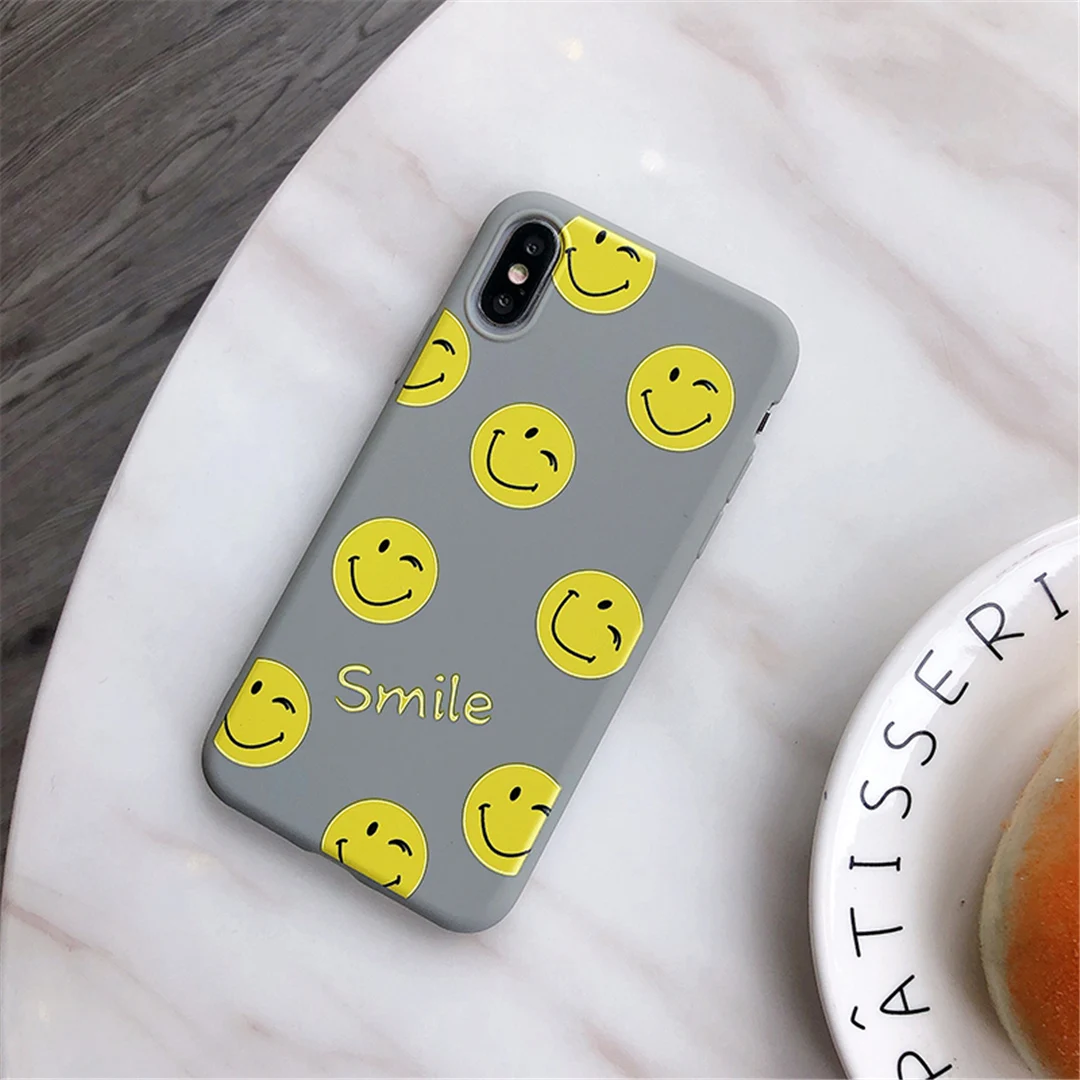 Ottwn Мягкий силиконовый чехол s для iPhone X, XR, XS, Max, 5, 5S, SE, мультяшный рисунок маргаритки, любовь, сердце, чехол для телефона, для iPhone 6, 6s, 7, 8 Plus - Цвет: T13