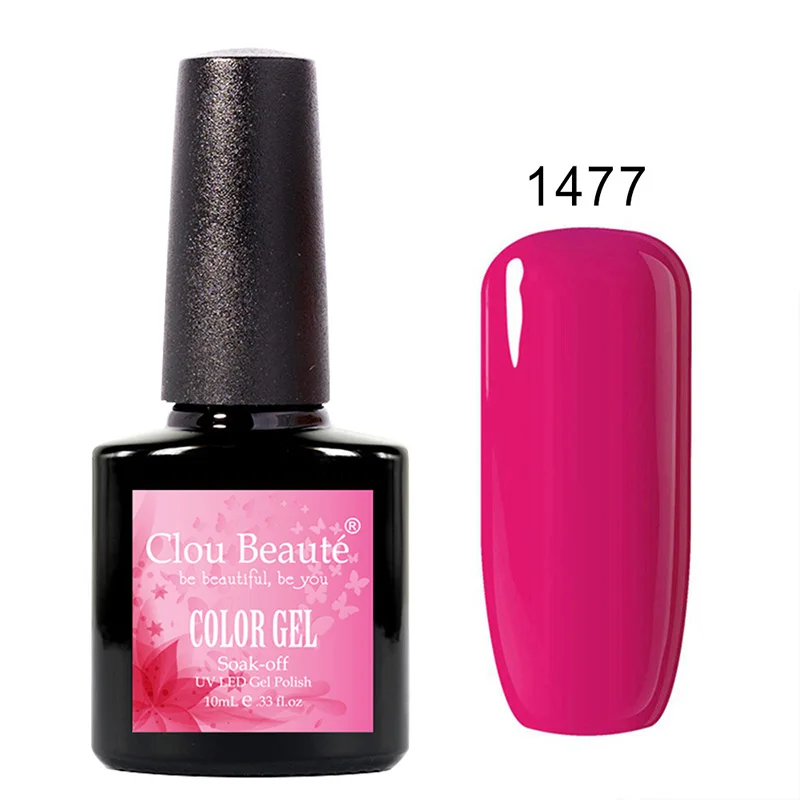 Clou Beaute unhas em гель лак для ногтей французского маникюра Светодиодный