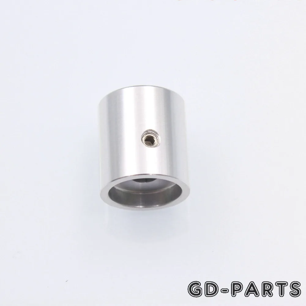 Ручка управления громкостью из алюминия черный/серебристый цвет 20*22 мм для