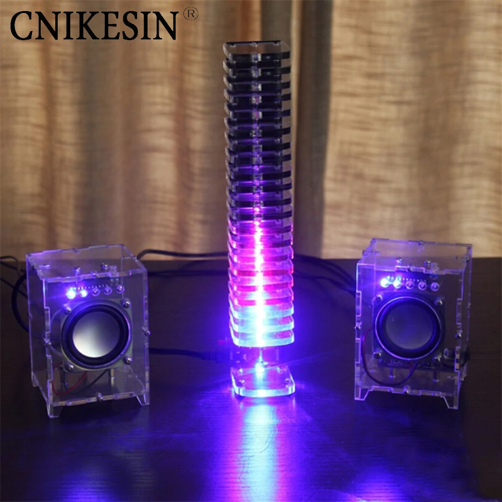 CNIKESIN DIY музыкальный набор одиночный свет куб Набор части светодиодный