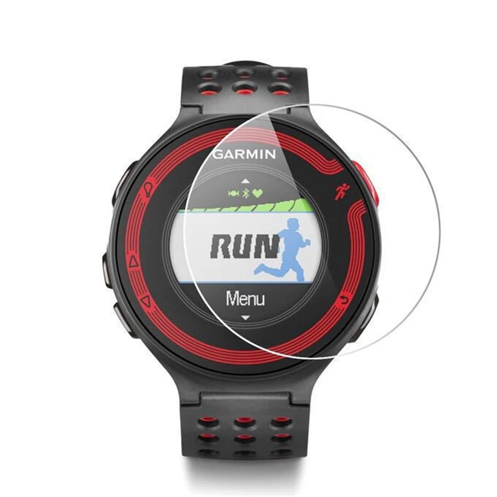 Tempered Glass Film For Garmin Forerunner 220 225 230 235 620 630 Watch Screen Protector Cover Protective Clear Guard 2.5D | Электроника