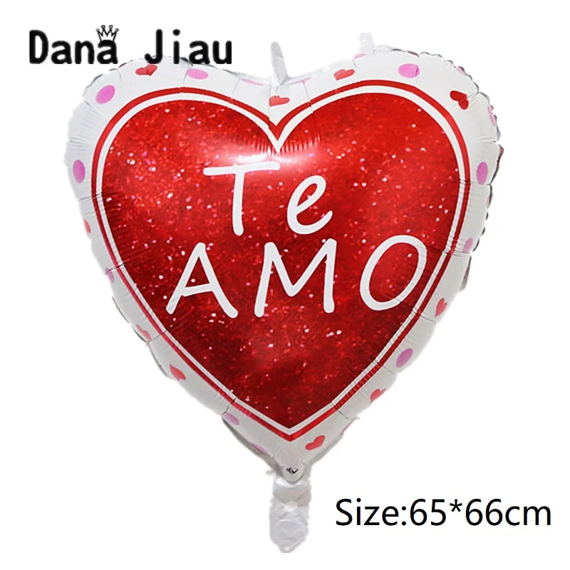 Любовь ко Дню Святого Валентина Красное сердце Свадебная вечеринка украшения