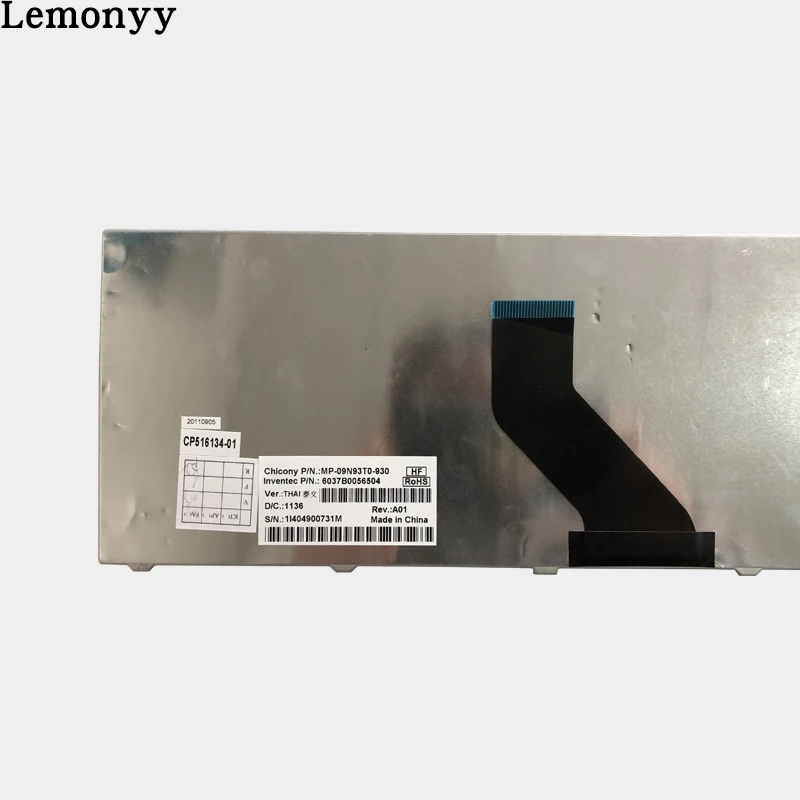 Ноутбук США клавиатура для Fujitsu LH531 LH531G серии Клавиатура для ноутбука Teclado Черный CP516131-01