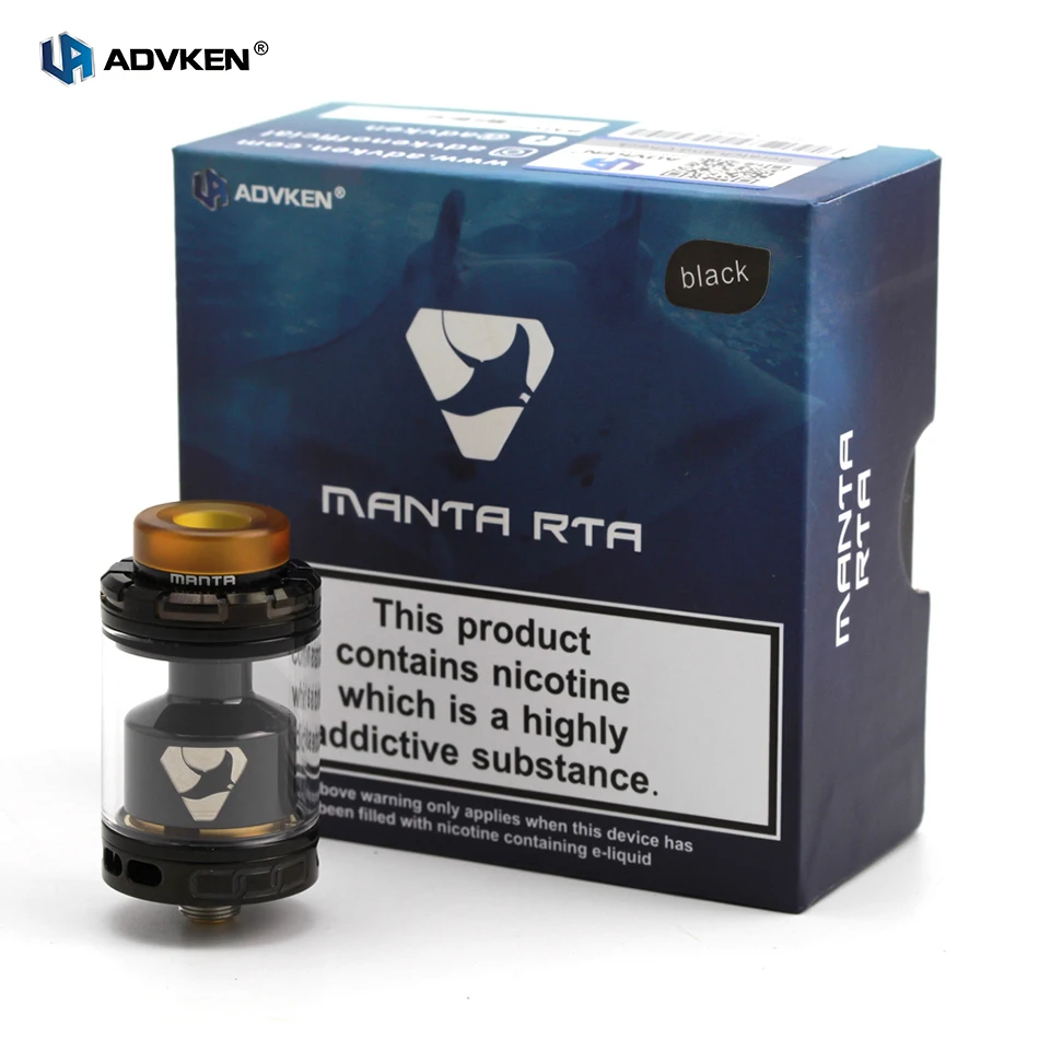 Advken оригинальная электронная сигарета rta атомайзер 510 Manta RTA бак 3 5 мл 24 мм 810