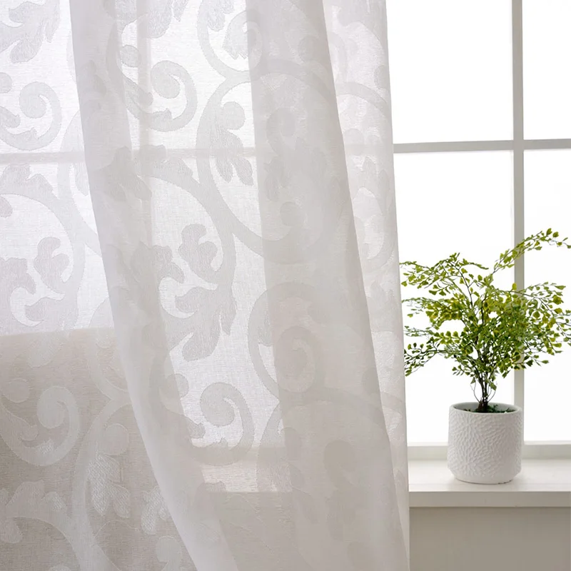 Роскошные занавески для гостиной, серые занавески для спальни, жаккардовые жалюзи, ткань, европейские оконные драпировки, высокое затенение, 80% панели