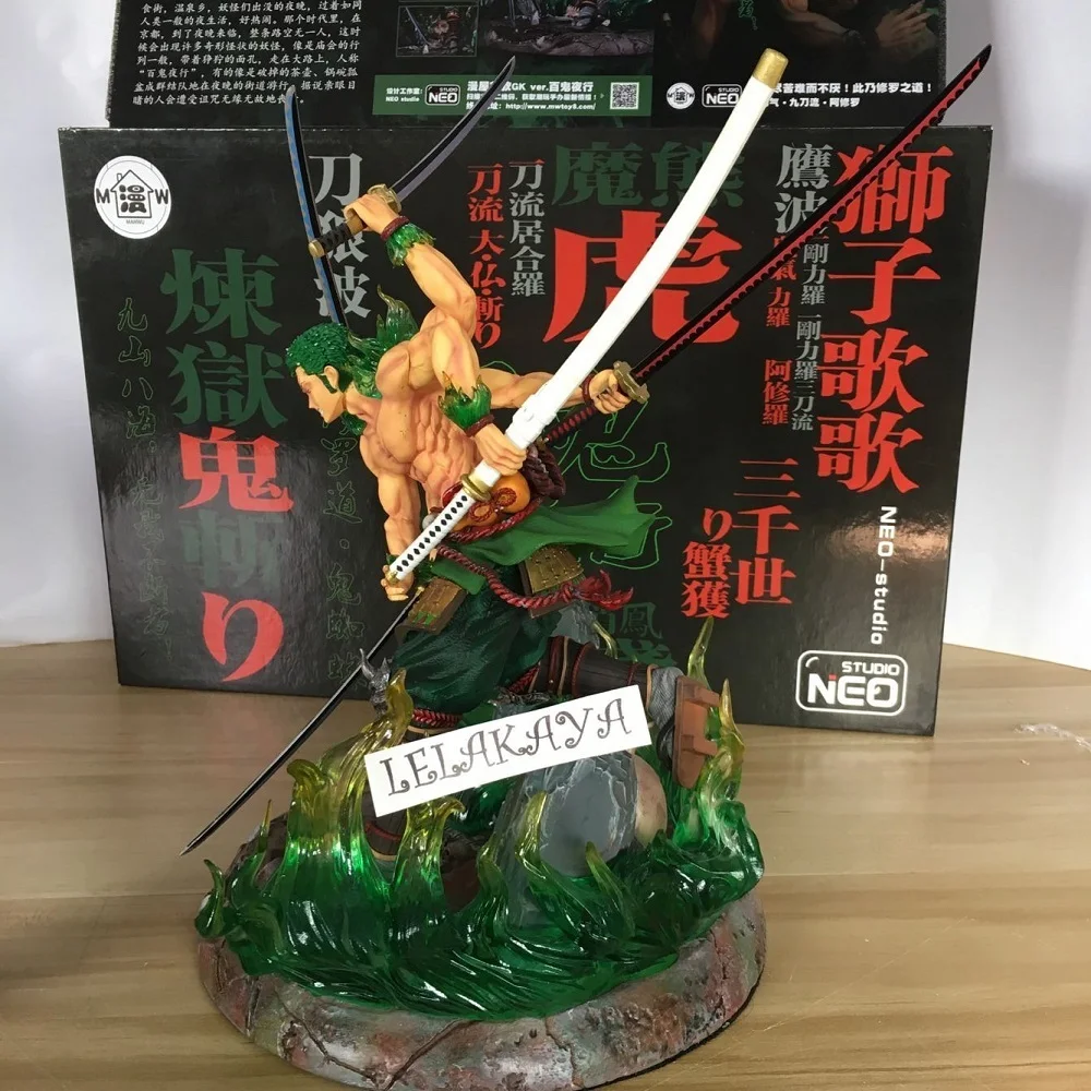 1 шт. Аниме One Piece GK Roronoa Zoro asurdonquixote Doflamingo с диваном Ver. Масштаб 1/6 ПВХ экшн фигурки