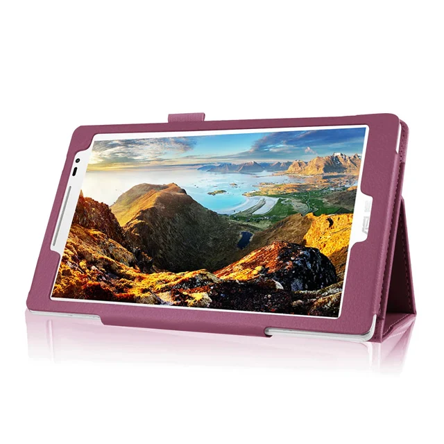 Личи из искусственной кожи чехол подставка Тонкий чехол для Asus Zenpad 8,0 Z380 Z380C Z380KL чехол 8,0 дюймов планшетный ПК