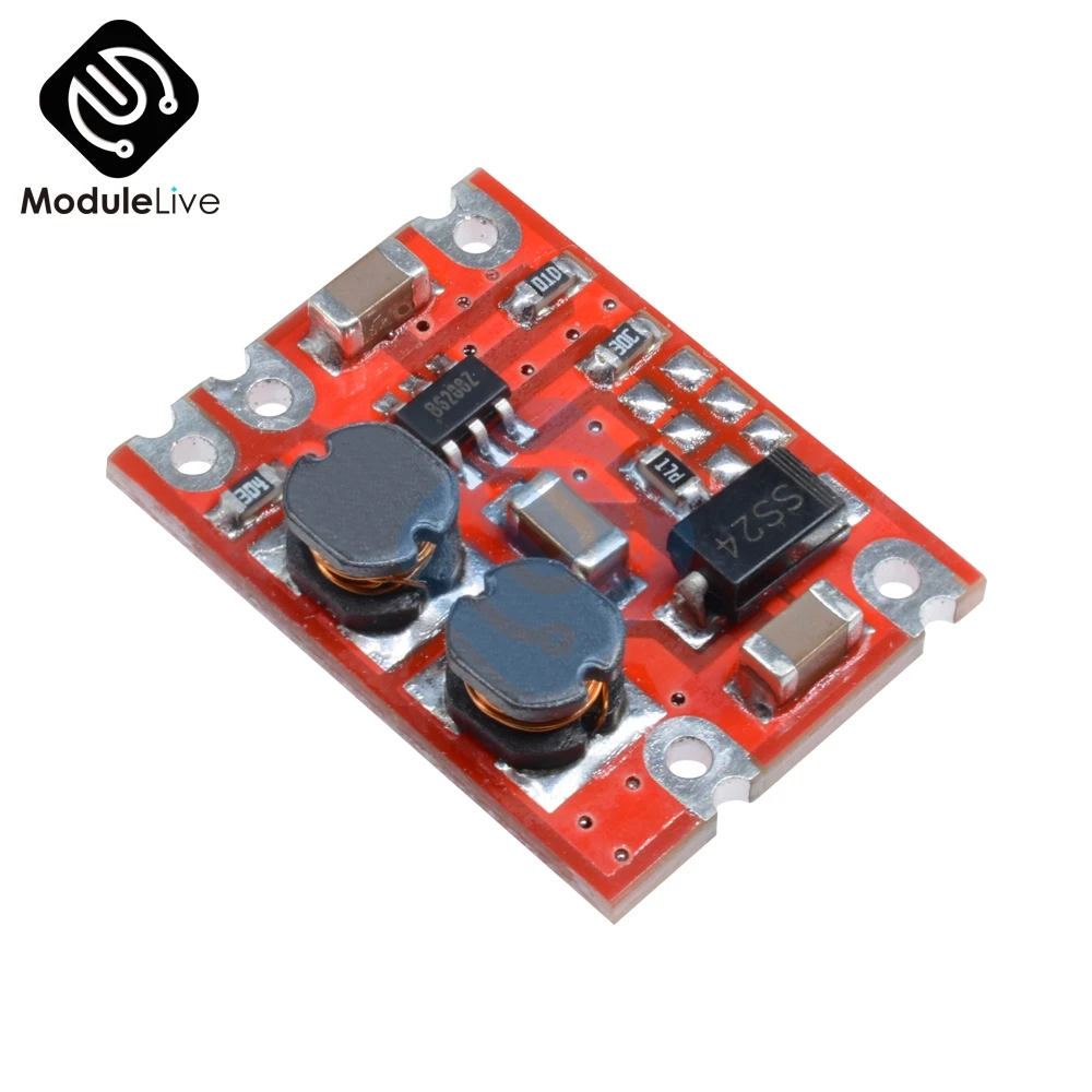 DC-DC 3,3 V/5 V/4,2 V/9 V/12 V Автоматический Бак Повышающий Модуль питания S09 повышающая и понижающая плата вход 3 V-15 V Выход электронный DIY PCB