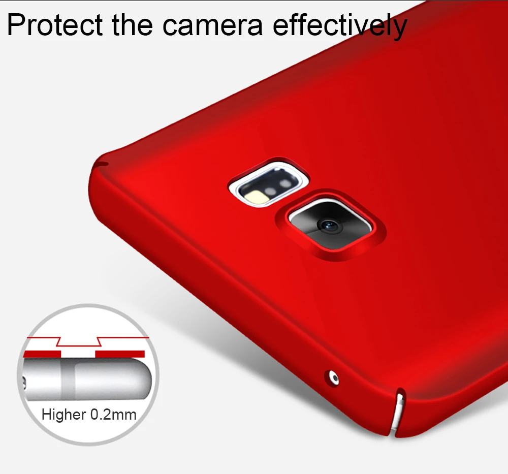 Sixeve Matte Phone Case For Samsung Galaxy Note2 Note3 Hard Fashion Cover Note4 Note5 Note 2 3 4 5 |