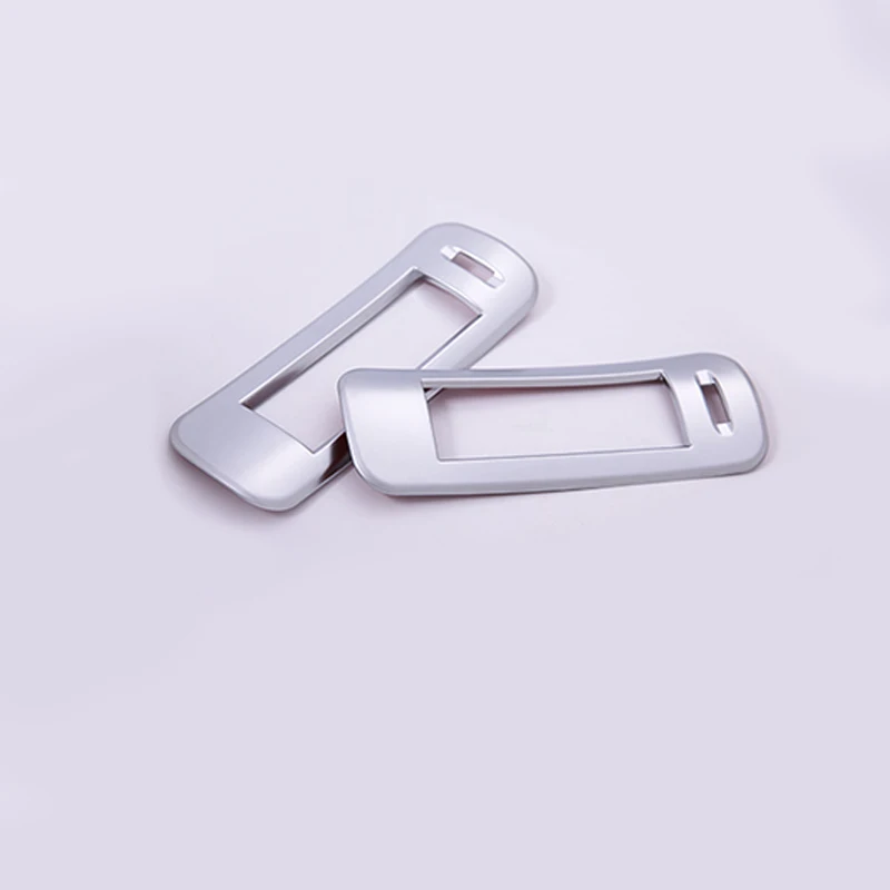 

2pcs Chrome car accessories interior C Pillar Air Outlet Vent Cover Frame Trim Fit For Land Rover Discovery Sport 2015-2018