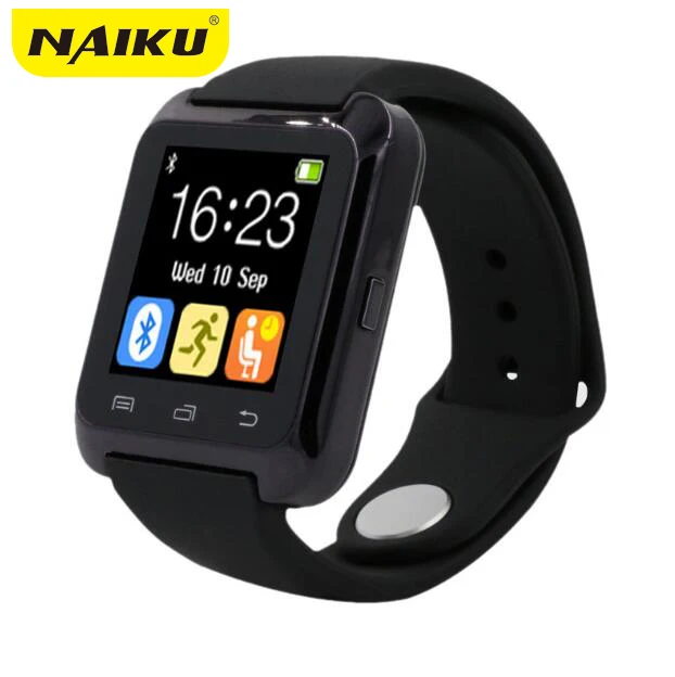 SmartWatch Bluetooth Smart часы U80 для iPhone IOS Android смартфон Носите Носимых устройств smartwach PK U8