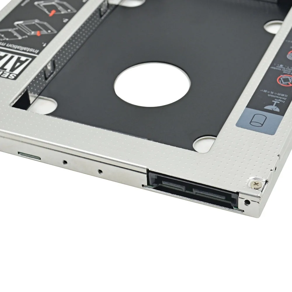 Высокопроизводительный 2-й жесткий диск Caddy 9 5 мм SATA III светодиодный индикатор