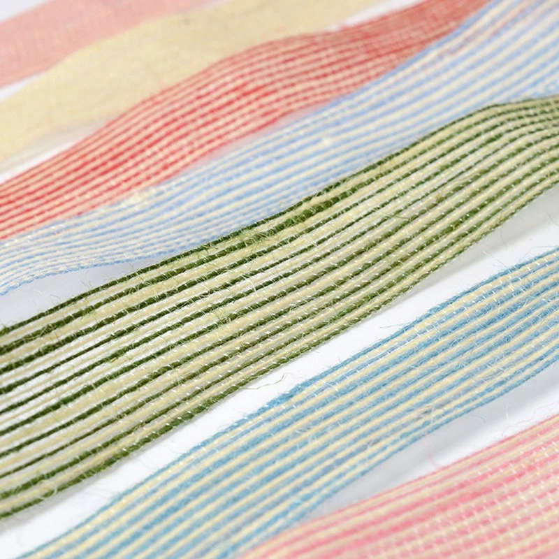 2 м джутовый шпагат рыбы шелковая Конопля украшение лентами цвета ленты рулон