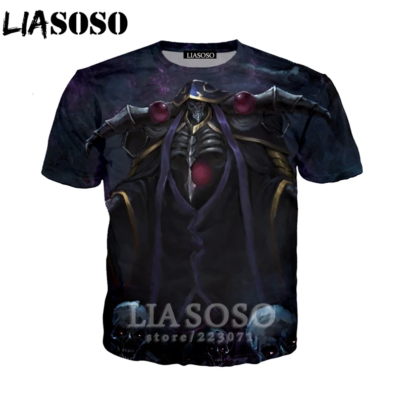 LIASOSO Летний Новый Модный свитшот для мужчин и женщин с 3D принтом персонаж аниме