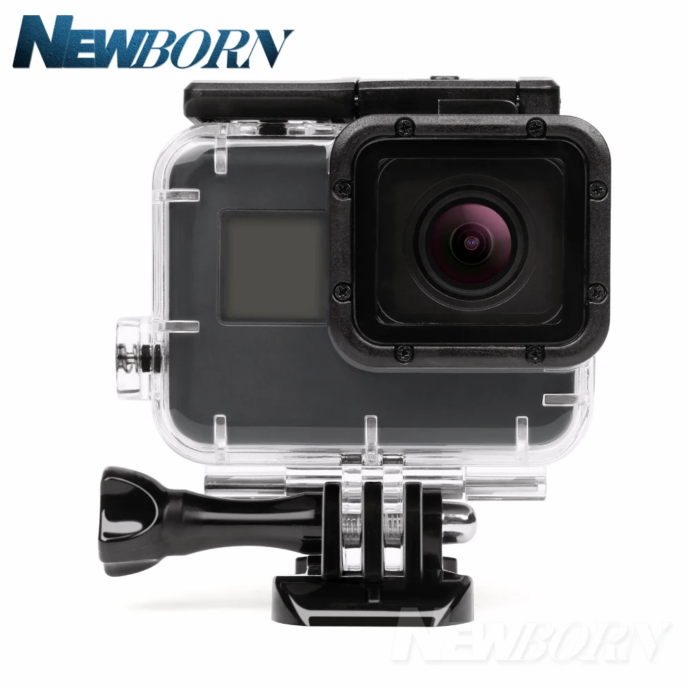 Чехол для GoPro Hero 7 6 5 черный водонепроницаемый чехол Защитный корпус дайвинга 40 м