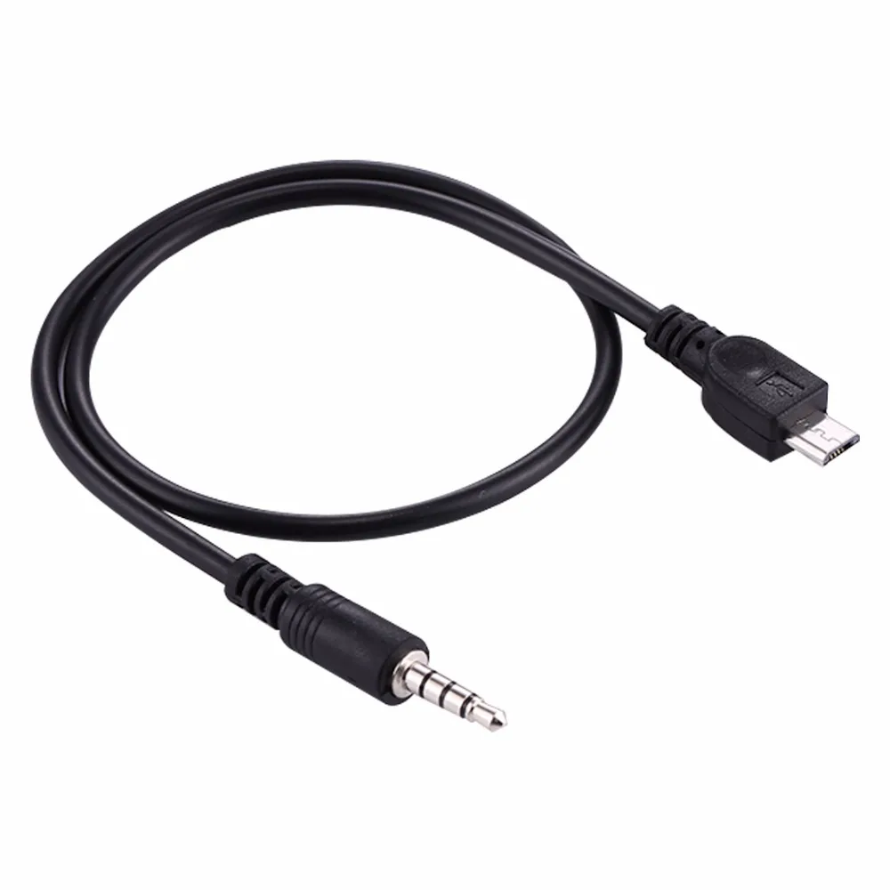 Аудиокабель со штекером 3 5 мм на штекер Micro USB длина: около 40 см|3.5mm male|male audioaudio cable |