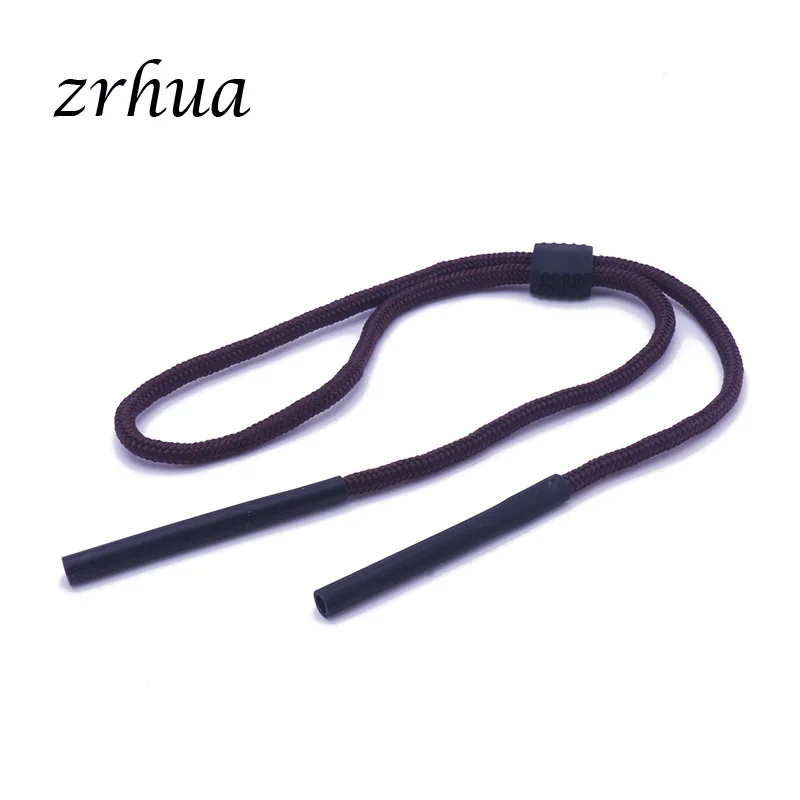 brown ZRHUA Лидер продаж 1 шт. хлопковые солнцезащитные очки ремешок ожерелье очки цепочка шнур для очков для чтения очки для мужчин и женщин - Цвет: brown