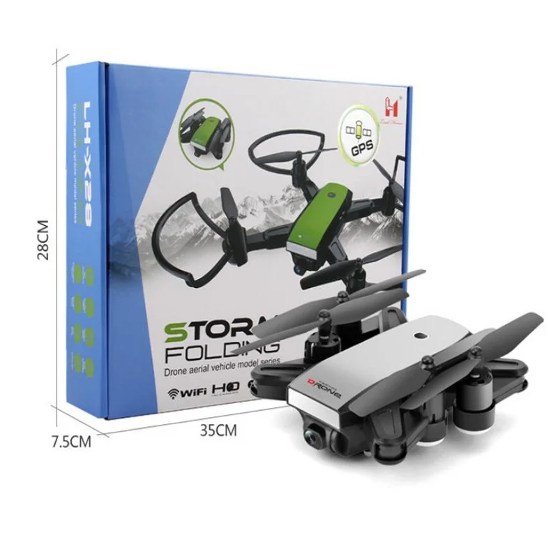 2018 Дрон GPS Wifi FPV Follow Me пульт дистанционного управления RC 720P 1080P регулируемая камера