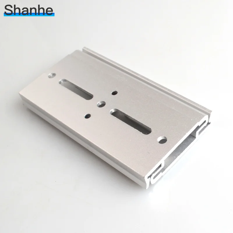 1pc 100mm length fasten clip 35mm DIN Rail fixed clamp contactor clips