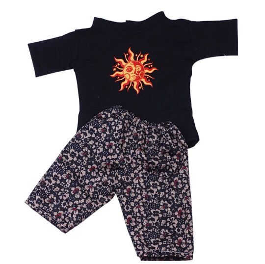 Кукольная одежда рубашка и юбка 45 см аксессуары для новорожденных|american girl doll