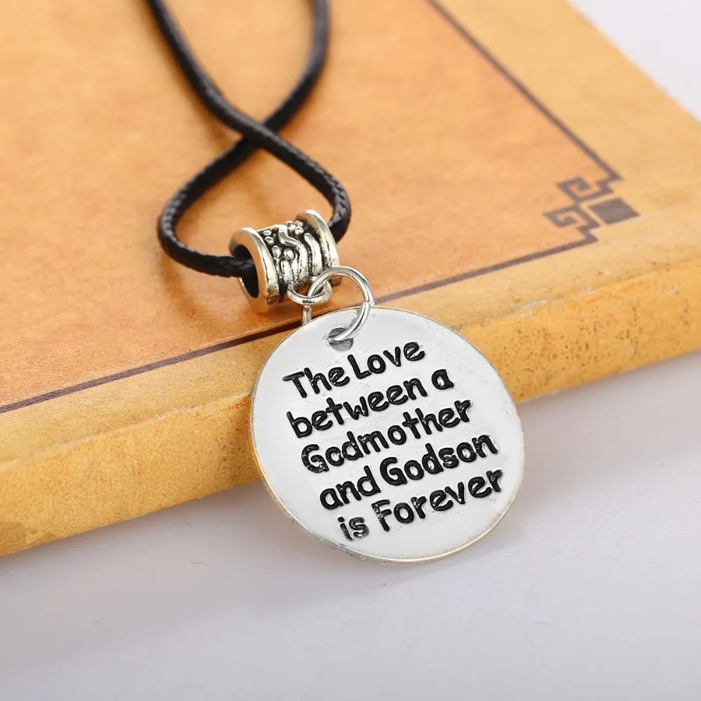 Модное ожерелье с цепочкой любовь между крестной и для всей семьи ювелирные