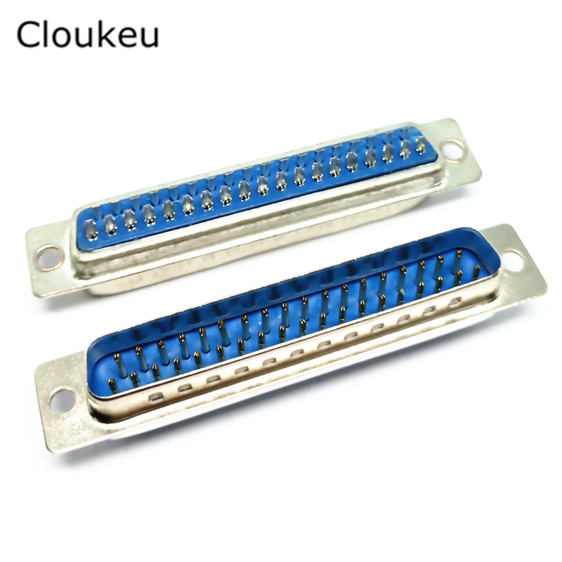 

5 шт. DB37 штырьковый разъем для припоя DB37M, адаптер для последовательного порта