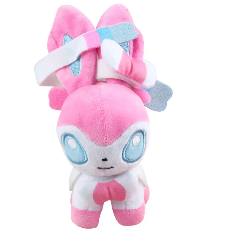 Sylveon 9 Стильные плюшевые игрушки мягкие куклы Umbreon Eevee Espeon Jolteon Vaporeon Flareon Glaceon Leafeon животные мягкие куклы игрушки - Цвет: Sylveon