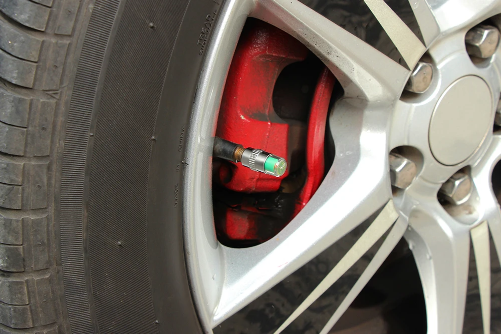 Автомобильный датчик контроля давления в шинах колпачки на клапан для Mercedes W203 BMW